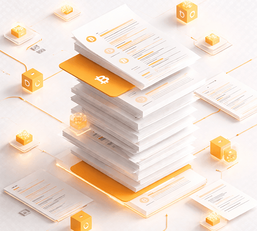 Illustration of crypto checkout use cases for ecommerce, startups, and creators